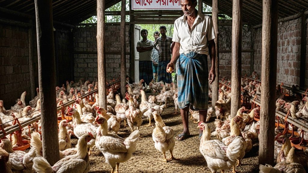 লেয়ার মুরগি পালন শুরু করতে প্রশিক্ষণ